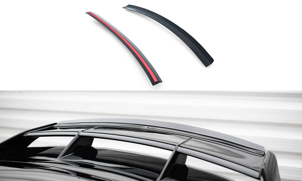 Heckspoiler Lippe passend für Ford Focus RS Mk2 schwarz Hochglanz