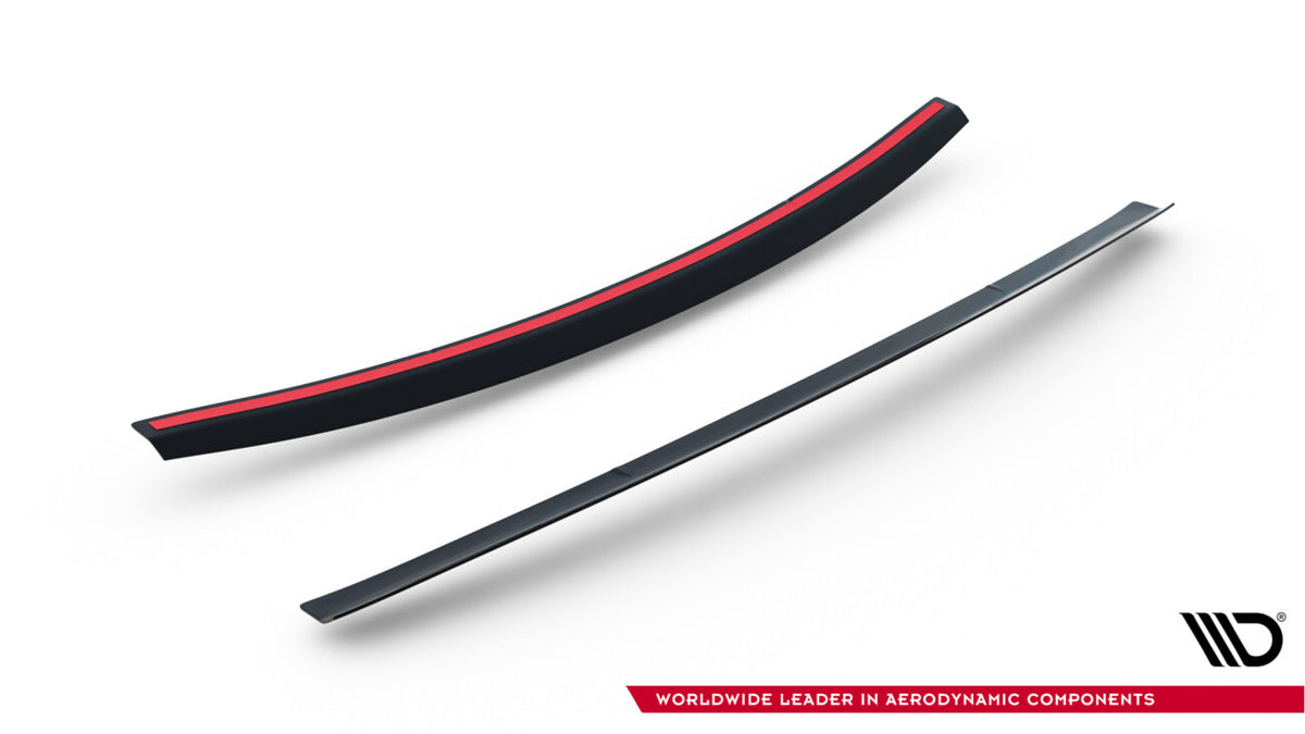 Heckspoiler Lippe passend für Ford Focus RS Mk2 schwarz Hochglanz