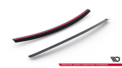 Heckspoiler Lippe passend für Ford Focus RS Mk2 schwarz Hochglanz