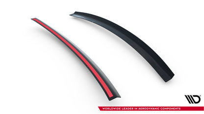 Heckspoiler Lippe passend für Ford Focus RS Mk2 schwarz Hochglanz