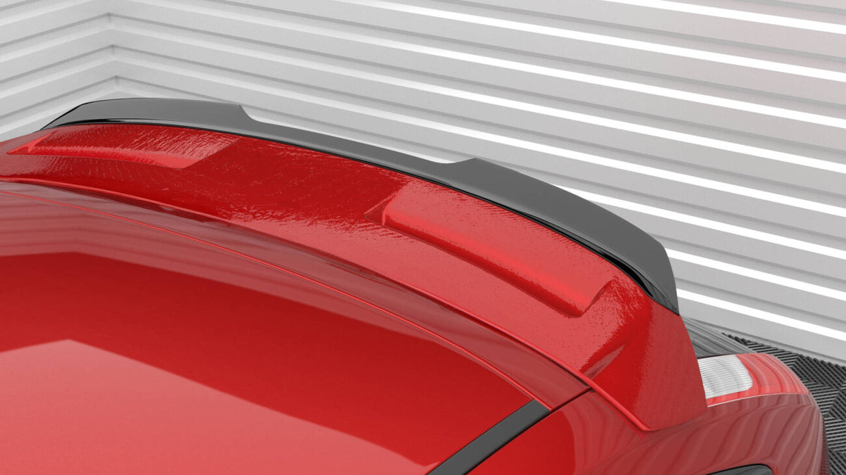 Heckspoiler Lippe passend für Ford Focus ST Mk2 FL schwarz Hochglanz