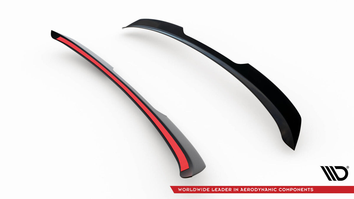 Heckspoiler Lippe passend für Ford Focus ST Mk2 FL schwarz Hochglanz