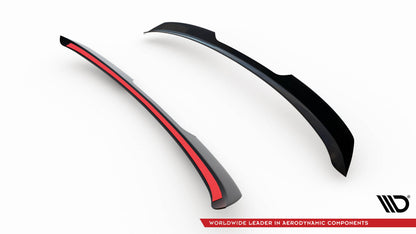 Heckspoiler Lippe passend für Ford Focus ST Mk2 FL schwarz Hochglanz