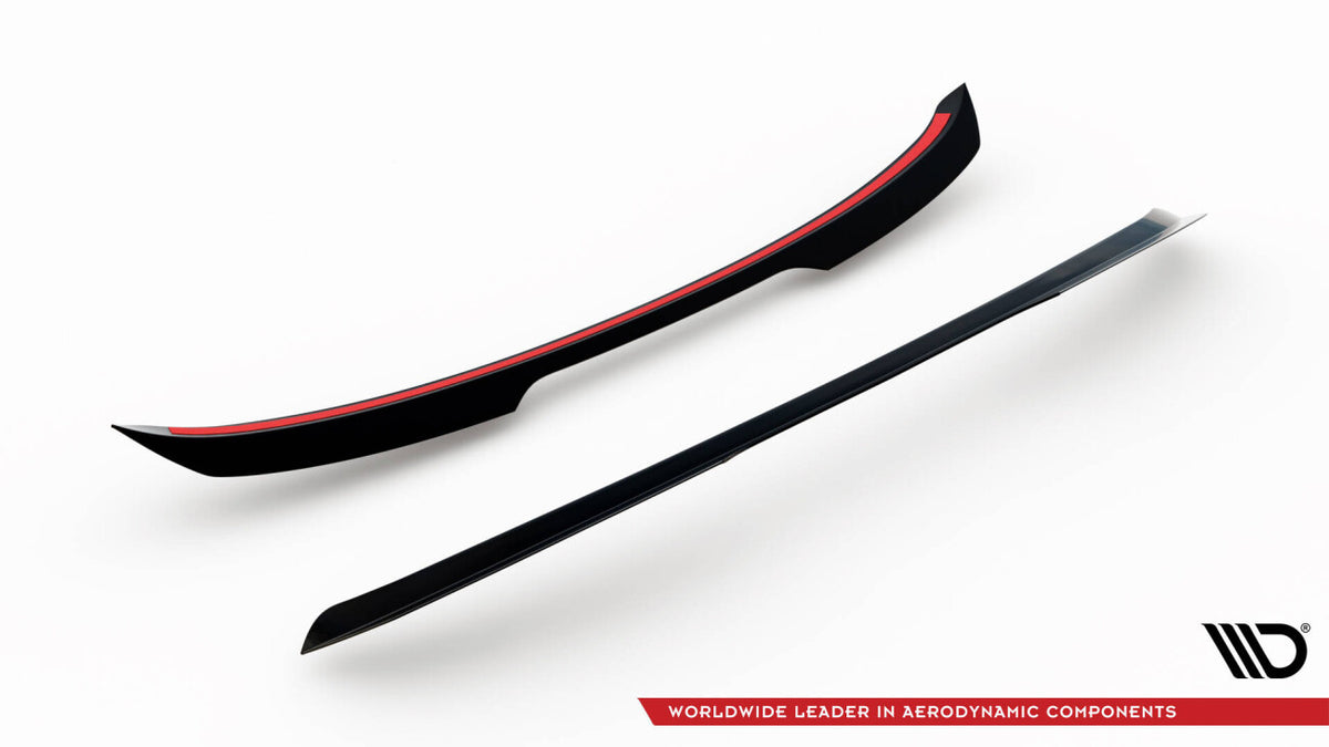Heckspoiler Lippe passend für Ford Focus ST Mk2 FL schwarz Hochglanz