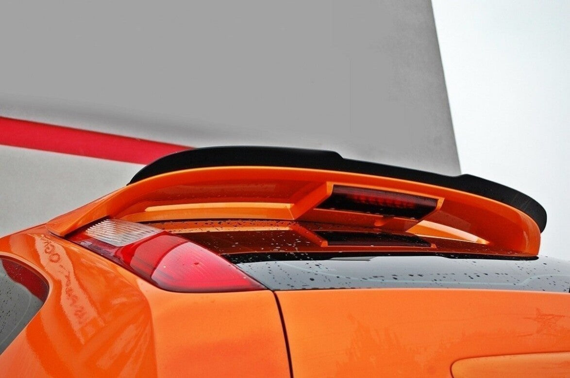 Heckspoiler Lippe passend für Ford Focus ST Mk2 schwarz Hochglanz