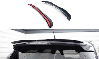 Heckspoiler Lippe passend für Ford Focus ST Mk3 Kombi schwarz Hochglanz