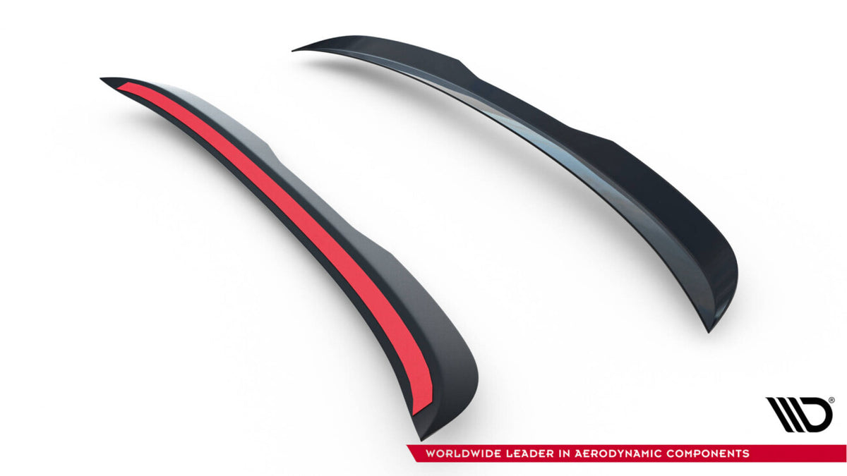 Heckspoiler Lippe passend für Ford Focus ST Mk3 Kombi schwarz Hochglanz