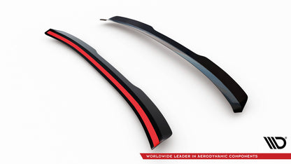 Heckspoiler Lippe passend für Ford Focus ST Mk3 / Mk3 FL schwarz Hochglanz