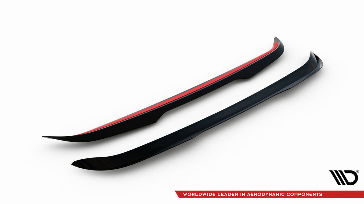 Heckspoiler Lippe passend für Ford Kuga ST-Line Mk2 schwarz Hochglanz