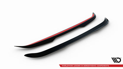 Heckspoiler Lippe passend für Ford Kuga ST-Line Mk2 schwarz Hochglanz