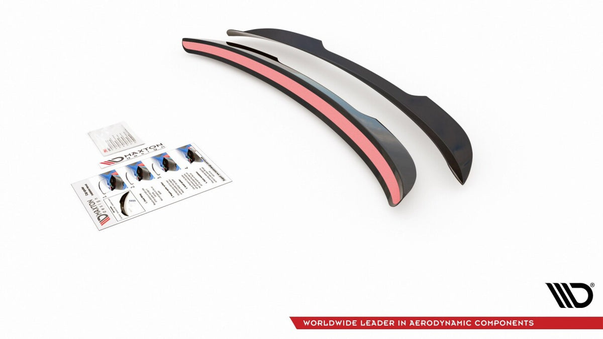 Heckspoiler Lippe passend für Ford Mondeo Kombi Mk5 FL schwarz Hochglanz
