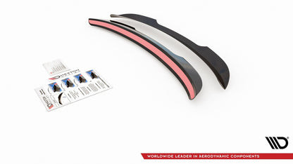 Heckspoiler Lippe passend für Ford Mondeo Kombi Mk5 FL schwarz Hochglanz