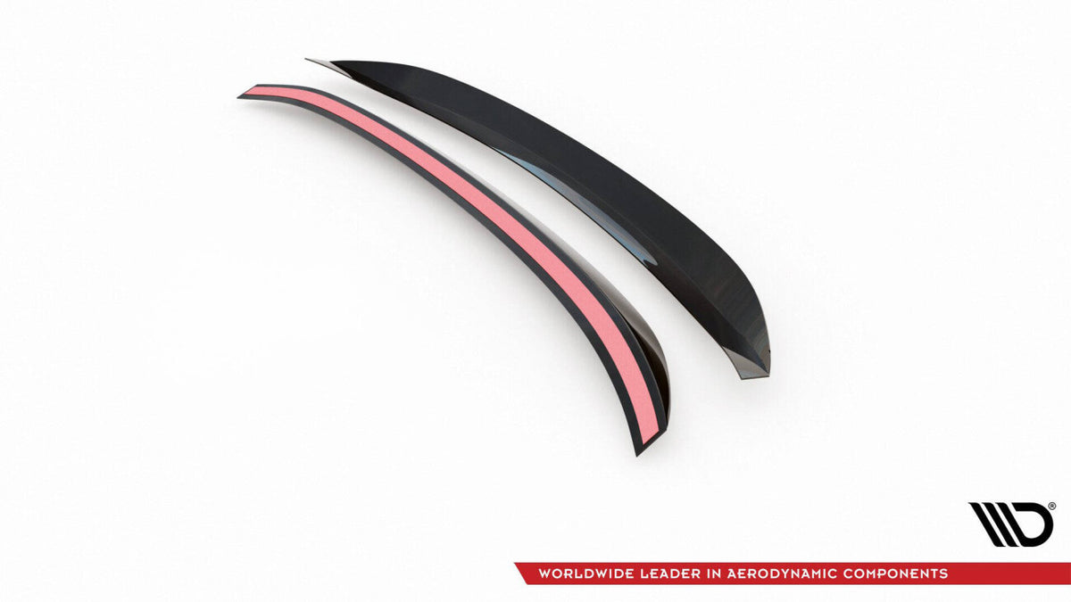 Heckspoiler Lippe passend für Ford Mondeo Liftback Mk5 schwarz Hochglanz