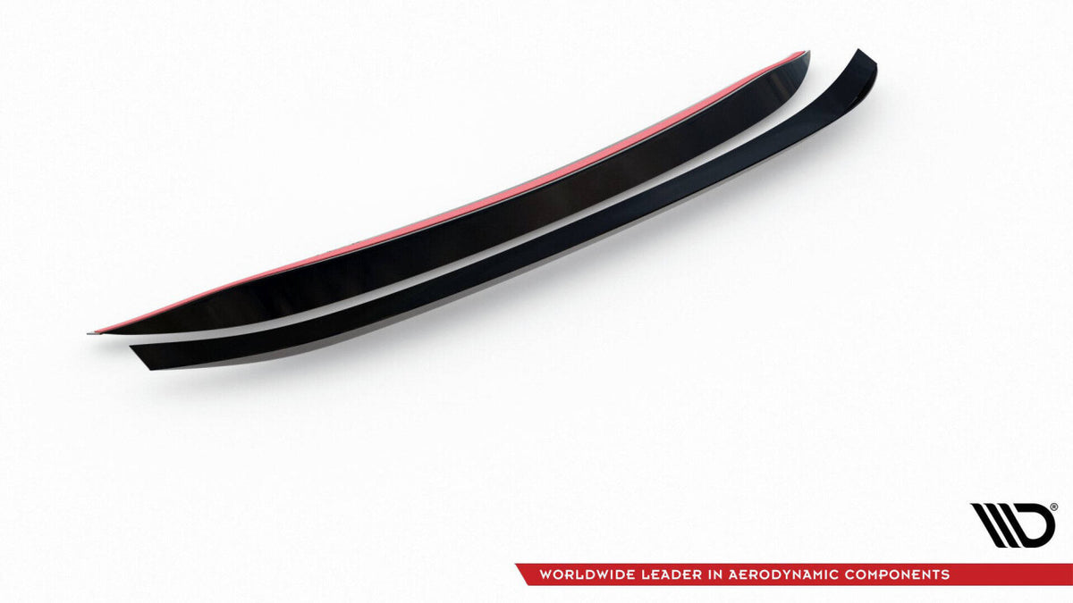 Heckspoiler Lippe passend für Ford Mondeo Liftback Mk5 schwarz Hochglanz
