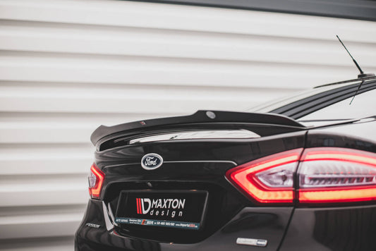Heckspoiler Lippe passend für Ford Mondeo Mk5 schwarz Hochglanz