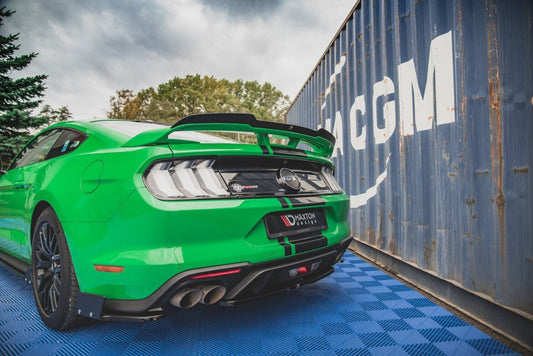 Heckspoiler Lippe passend für Ford Mustang GT Mk6 FL schwarz Hochglanz