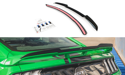 Heckspoiler Lippe passend für Ford Mustang GT Mk6 FL schwarz Hochglanz