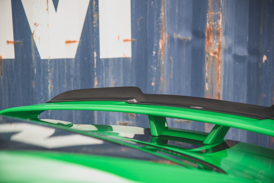 Heckspoiler Lippe passend für Ford Mustang GT Mk6 FL schwarz Hochglanz