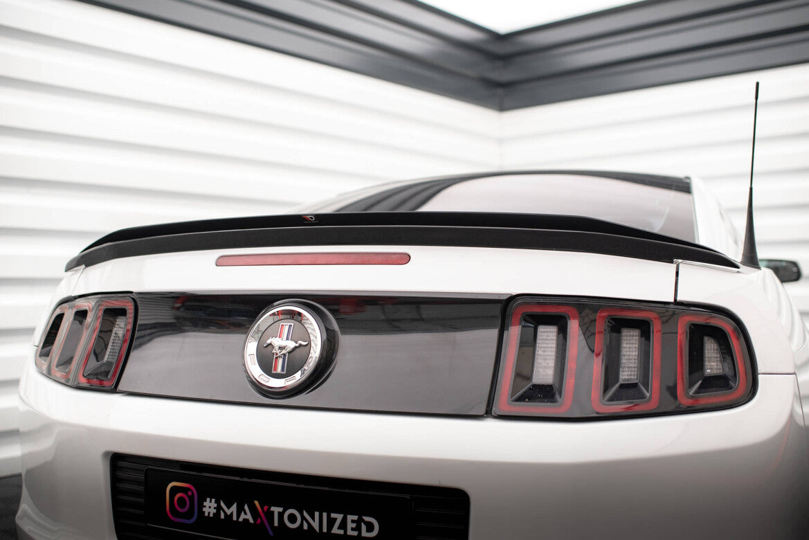 Heckspoiler Lippe passend für Ford Mustang Mk5 FL schwarz Hochglanz
