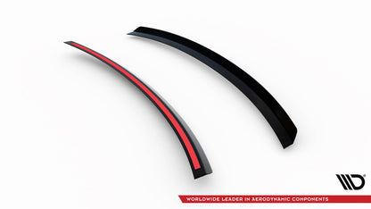 Heckspoiler Lippe passend für Ford Mustang / Mustang GT Mk6 schwarz Hochglanz