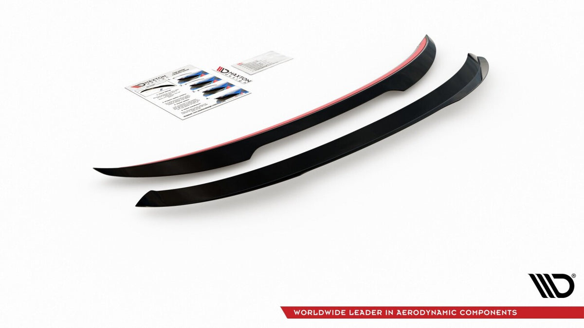 Heckspoiler Lippe passend für Ford Puma Mk1 schwarz Hochglanz