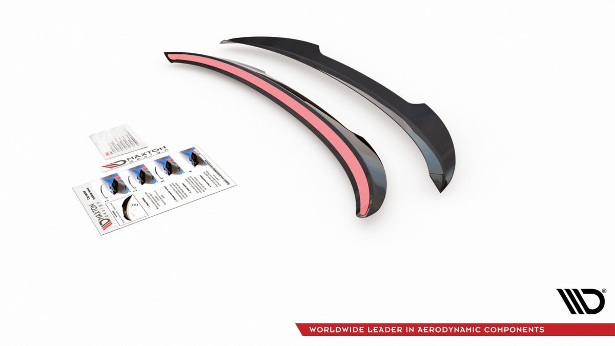 Heckspoiler Lippe passend für Ford Puma Mk1 schwarz Hochglanz