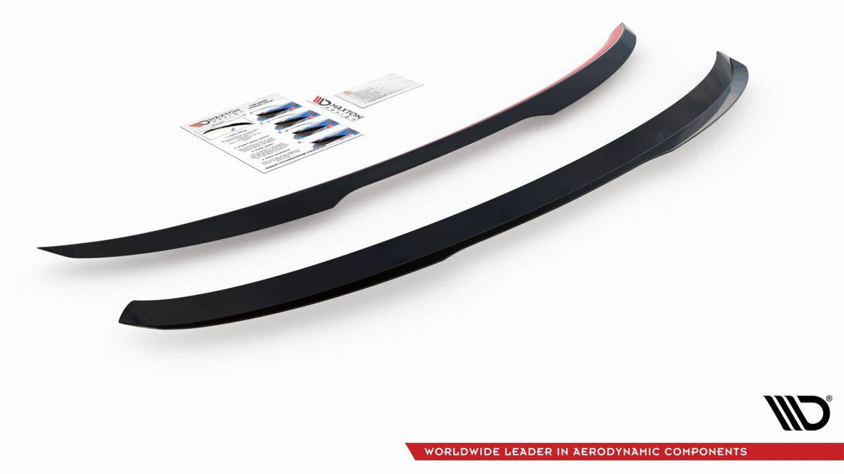 Heckspoiler Lippe passend für Ford S-Max Mk2 FL schwarz Hochglanz