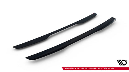 Heckspoiler Lippe passend für Ford Tourneo Courier Mk2 schwarz Hochglanz