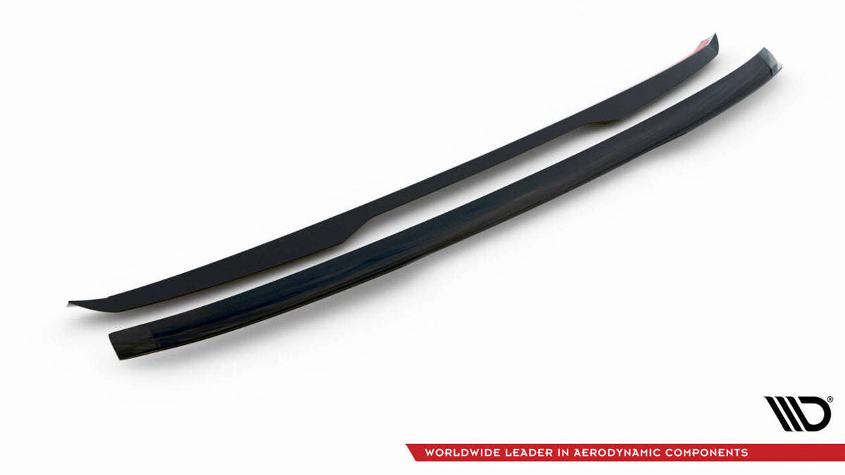 Heckspoiler Lippe passend für Ford Tourneo Custom Mk1 FL schwarz Hochglanz