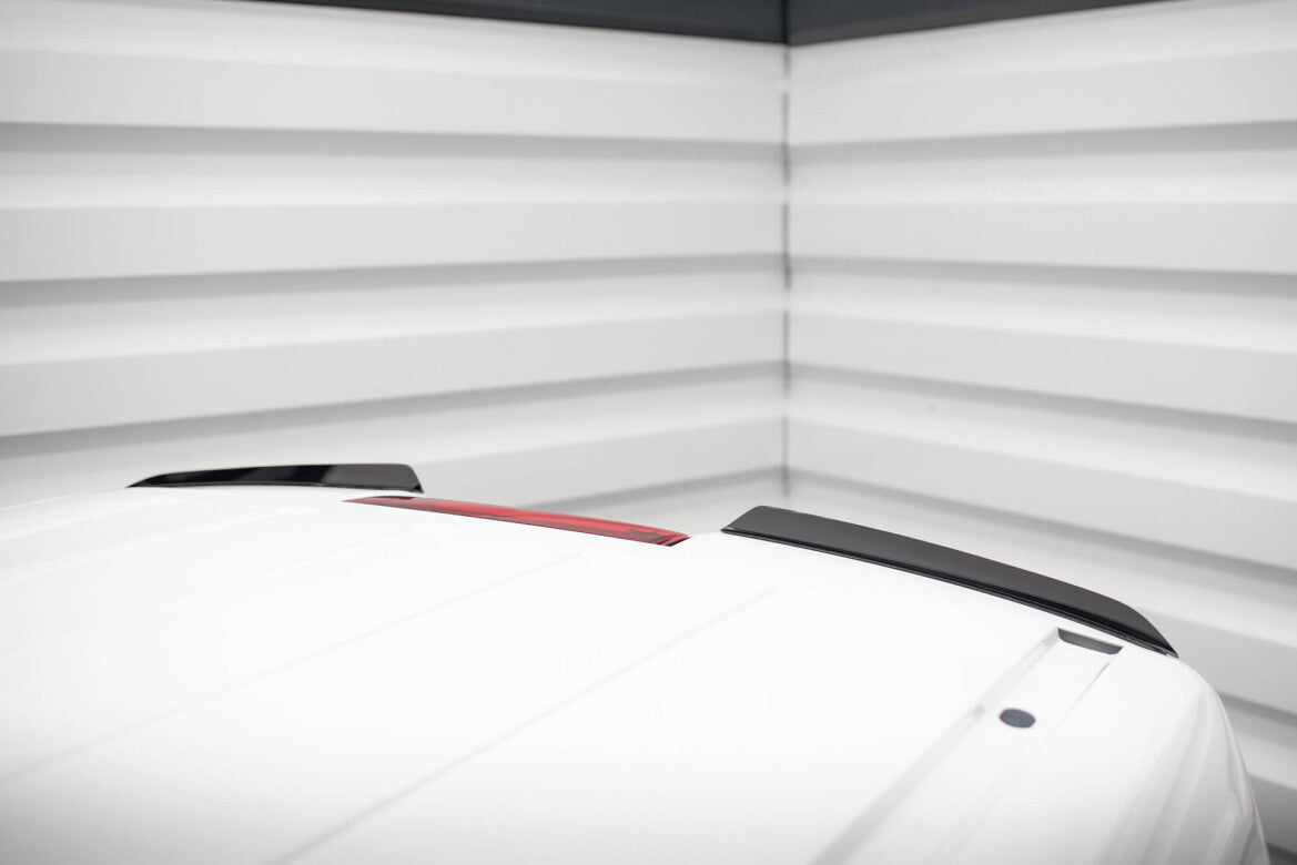 Heckspoiler Lippe passend für Ford Transit Connect Mk2 FL schwarz Hochglanz