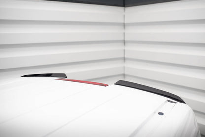 Heckspoiler Lippe passend für Ford Transit Connect Mk2 FL schwarz Hochglanz