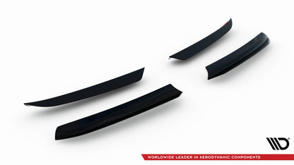 Heckspoiler Lippe passend für Ford Transit Connect Mk2 FL schwarz Hochglanz