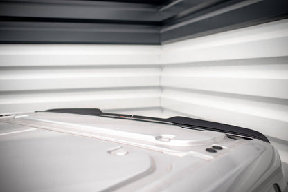 Heckspoiler Lippe passend für Ford Transit Custom Mk1 schwarz Hochglanz