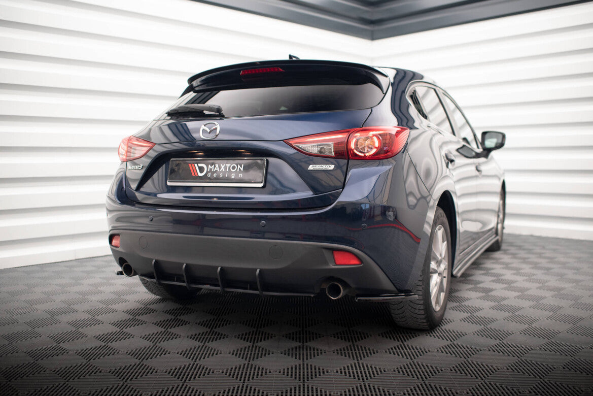 Heckspoiler Lippe passend für Mazda 3 BN (Mk3) schwarz Hochglanz
