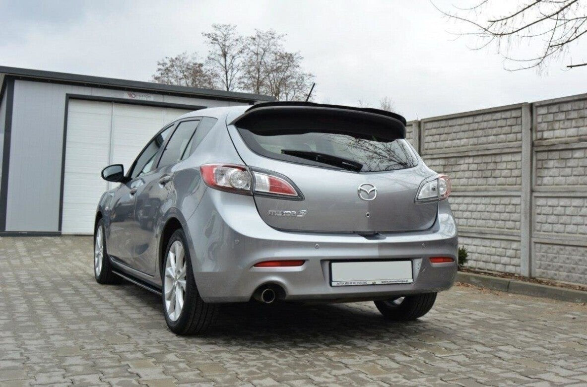 Heckspoiler Lippe passend für Mazda 3 MK2 SPORT (vor FL) schwarz Hochglanz