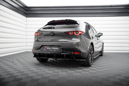 Heckspoiler Lippe passend für Mazda 3 Mk4 schwarz Hochglanz