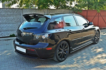 Heckspoiler Lippe passend für Mazda 3 MPS MK1 (PREFACE) schwarz Hochglanz