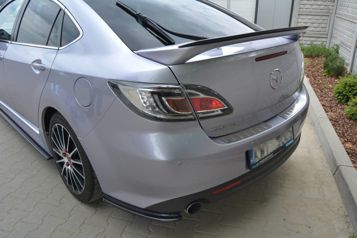Heckspoiler Lippe passend für Mazda 6 MK2 SPORT HATCH (GH-SERIES) vor FL schwarz matt