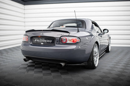 Heckspoiler Lippe passend für Mazda MX-5 Mk3 (NC) FL schwarz Hochglanz