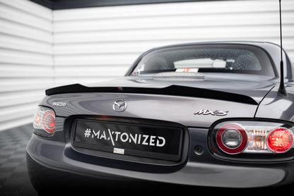 Heckspoiler Lippe passend für Mazda MX-5 Mk3 (NC) FL schwarz Hochglanz