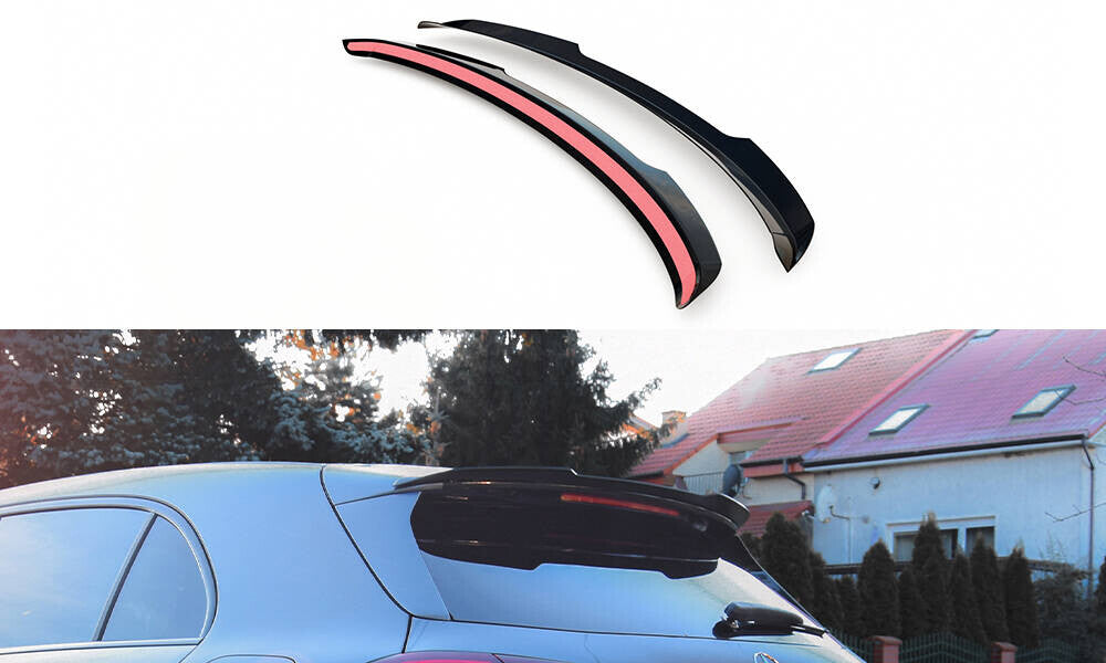 Heckspoiler Lippe passend für Mercedes A AMG-Line Hatchback W177 schwarz Hochglanz