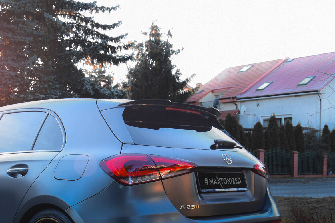 Heckspoiler Lippe passend für Mercedes A AMG-Line Hatchback W177 schwarz Hochglanz