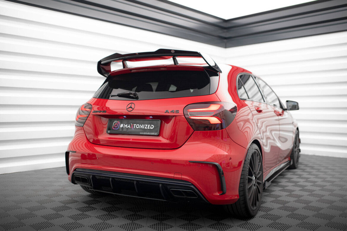 Heckspoiler Lippe passend für Mercedes A W176 AMG FL schwarz Hochglanz