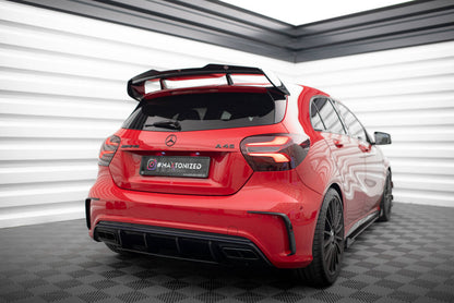 Heckspoiler Lippe passend für Mercedes A W176 AMG FL schwarz Hochglanz