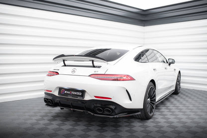 Heckspoiler Lippe passend für Mercedes-AMG GT 53 / 43 V8 Package 4 Door-Coupe X290 schwarz Hochglanz