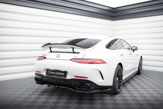 Heckspoiler Lippe passend für Mercedes-AMG GT 53 / 43 V8 Package 4 Door-Coupe X290 schwarz Hochglanz