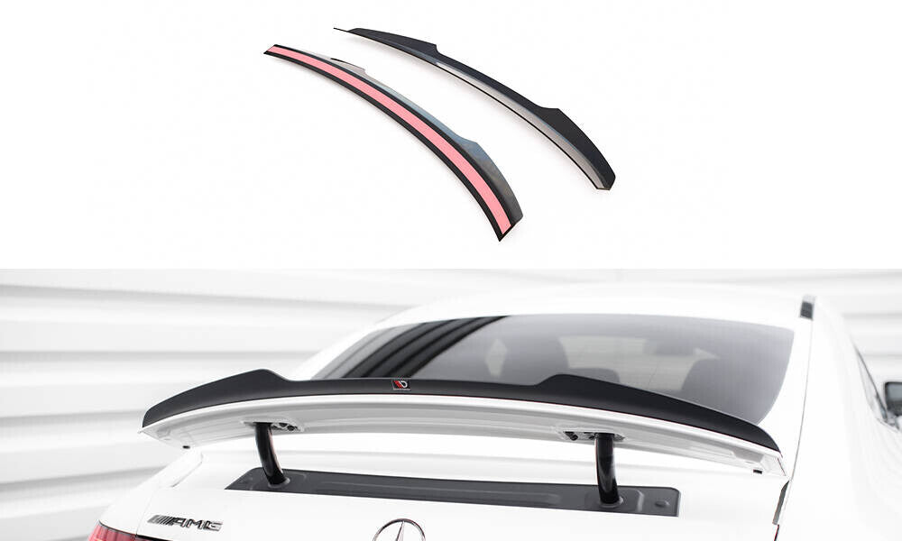 Heckspoiler Lippe passend für Mercedes-AMG GT 53 / 43 V8 Package 4 Door-Coupe X290 schwarz Hochglanz