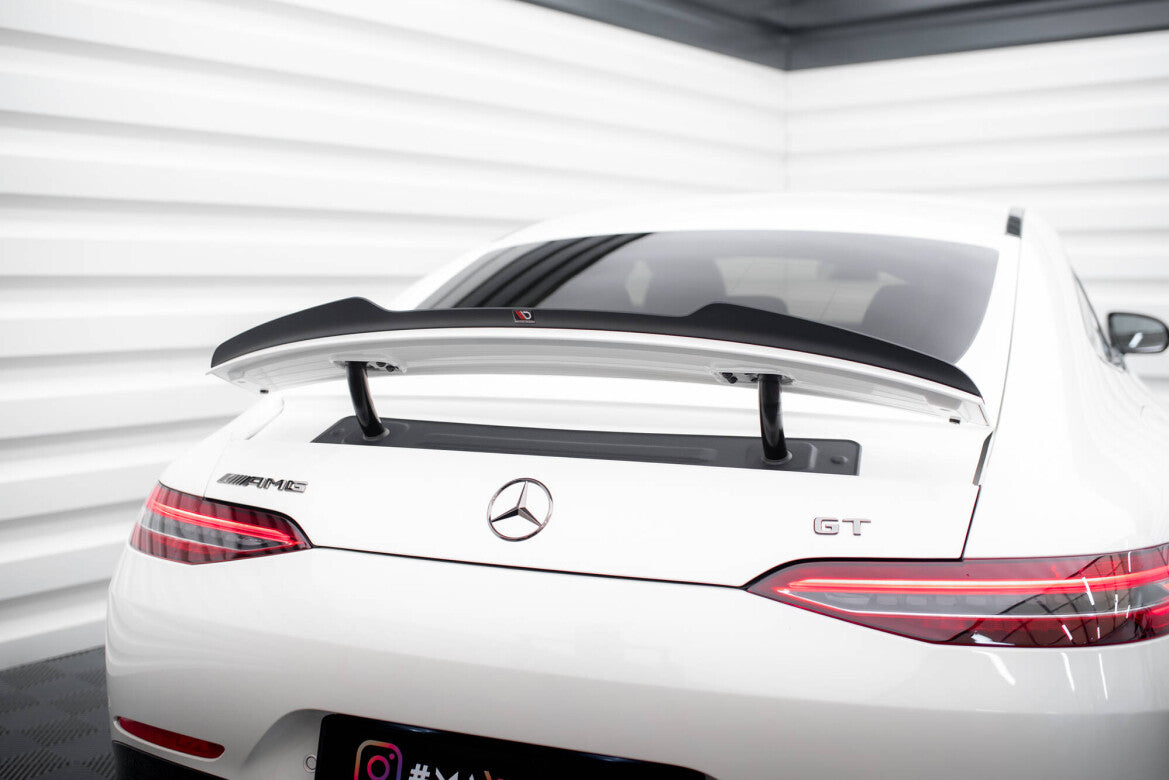 Heckspoiler Lippe passend für Mercedes-AMG GT 53 / 43 V8 Package 4 Door-Coupe X290 schwarz Hochglanz