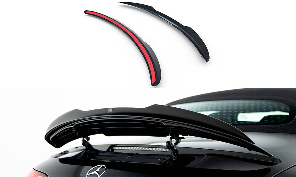 Heckspoiler Lippe passend für Mercedes-AMG SL 63 R232 schwarz Hochglanz