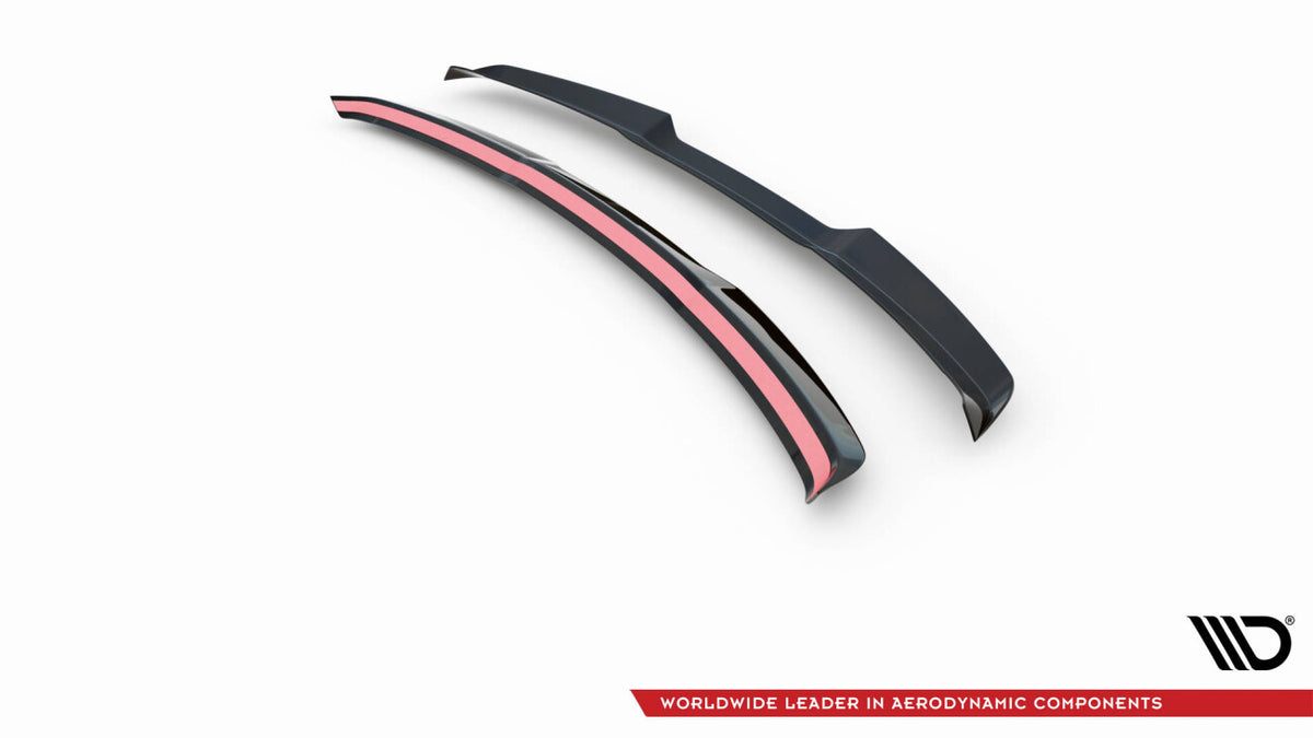 Heckspoiler Lippe passend für Mercedes B W246 FL schwarz Hochglanz